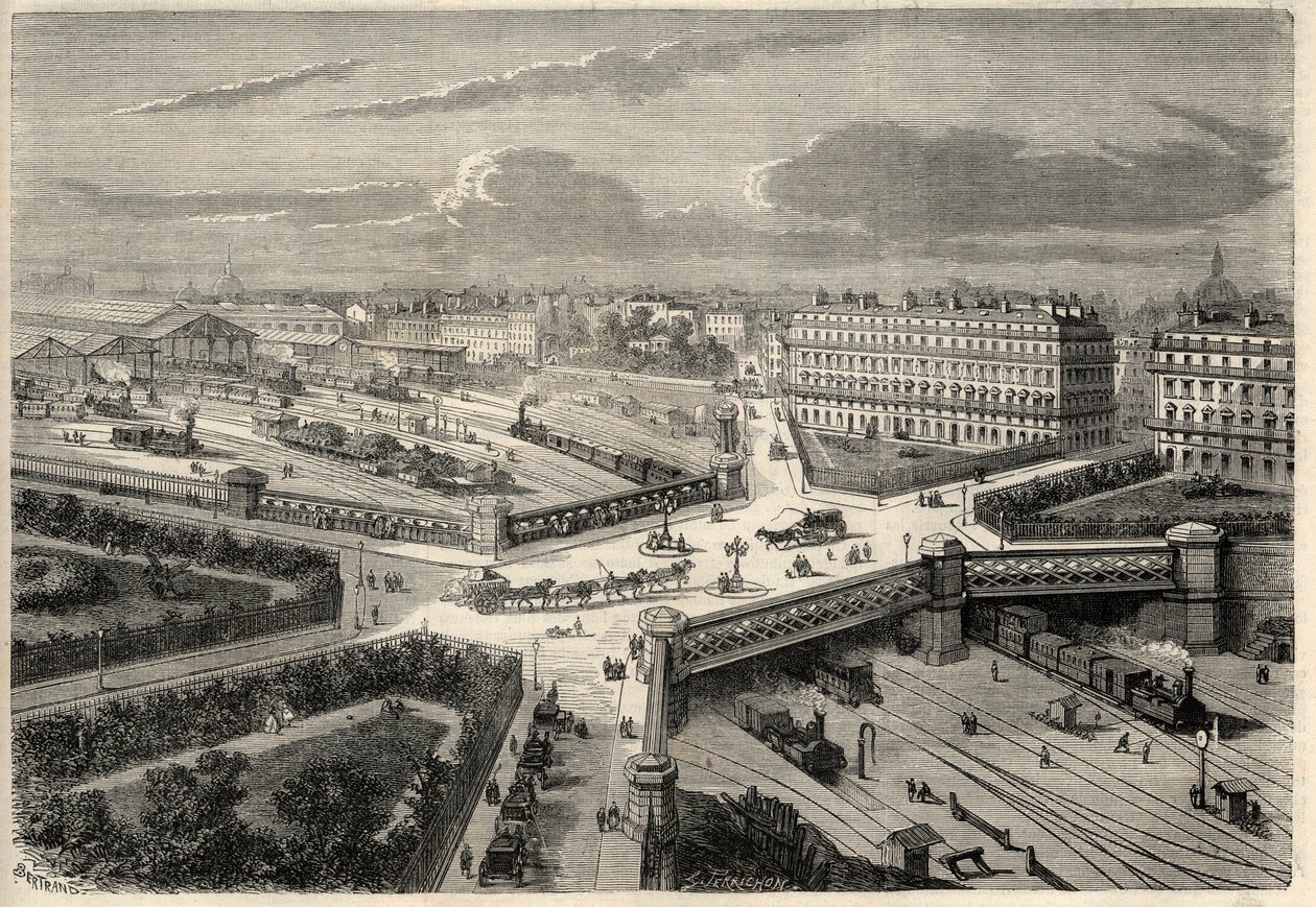 Förvandlingar av Paris under det andra imperiet, Paris Haussmann: Place de l