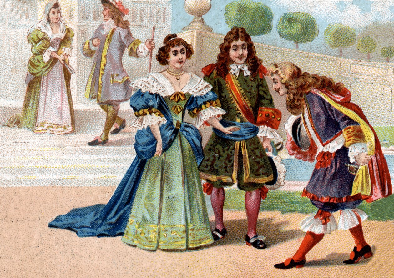 Versailles under Ludvig XIV. av Unknown artist