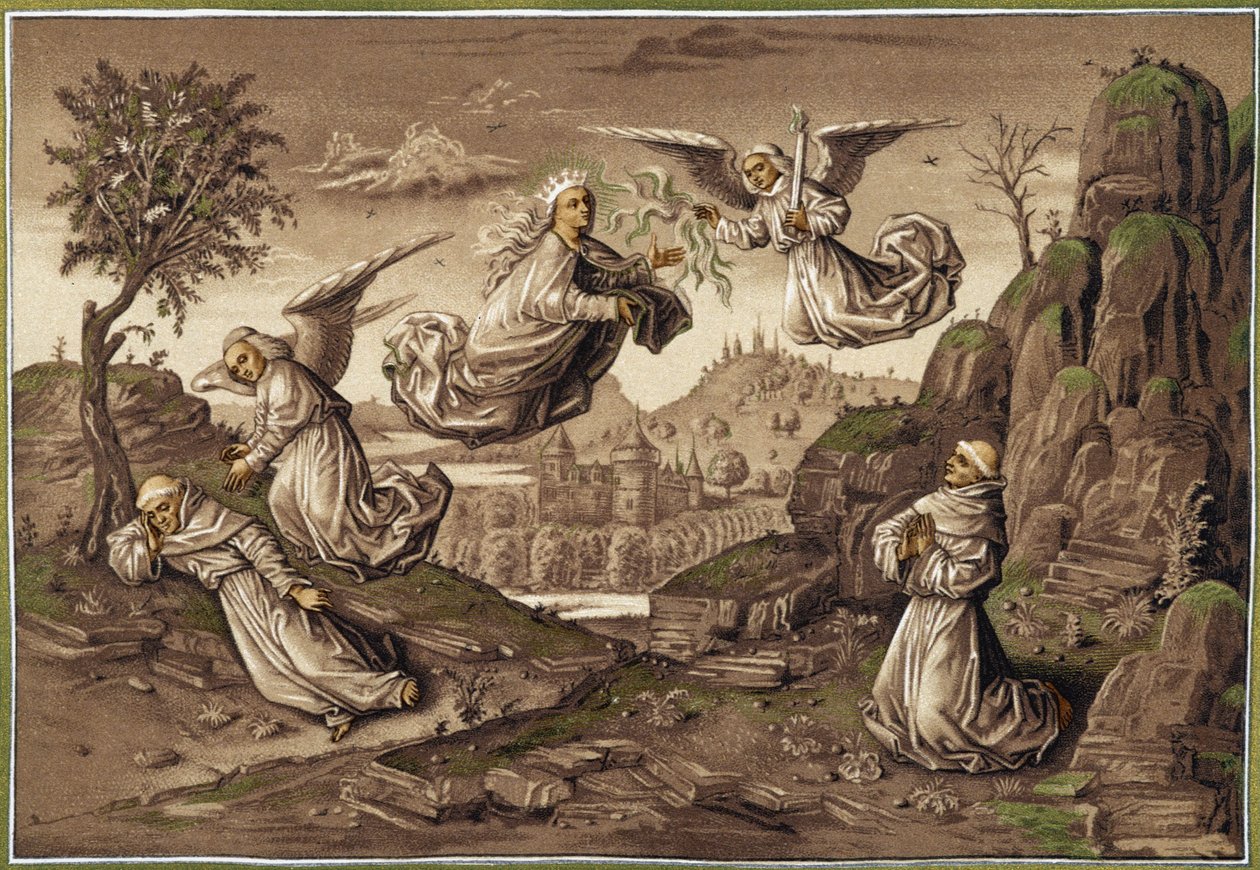 Vision av Saint Francois d