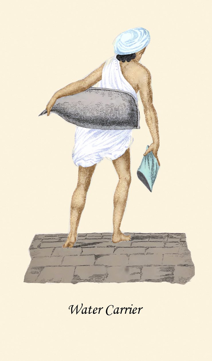 Vattenbärare av Unknown Artist
