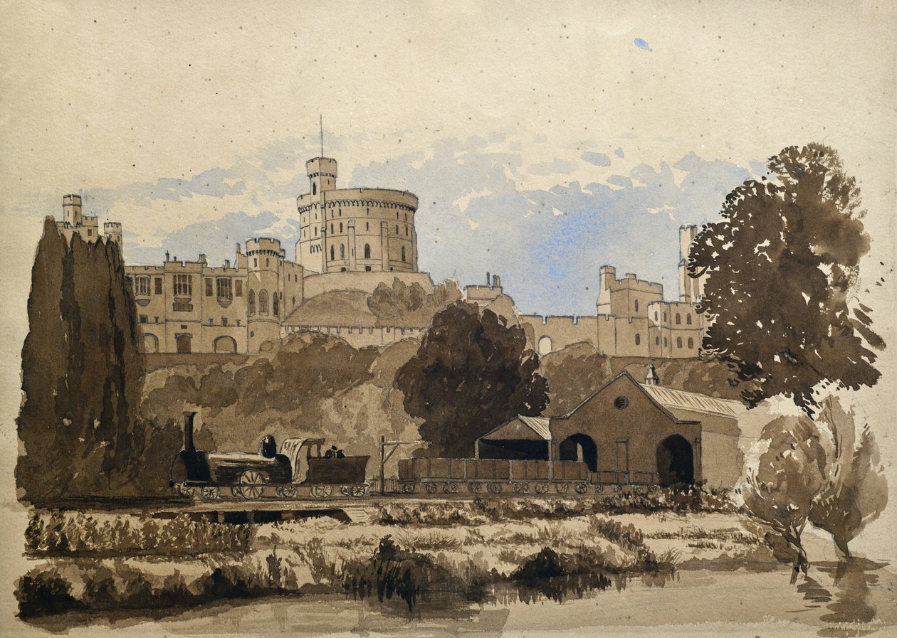 Windsor Station av Unknown artist