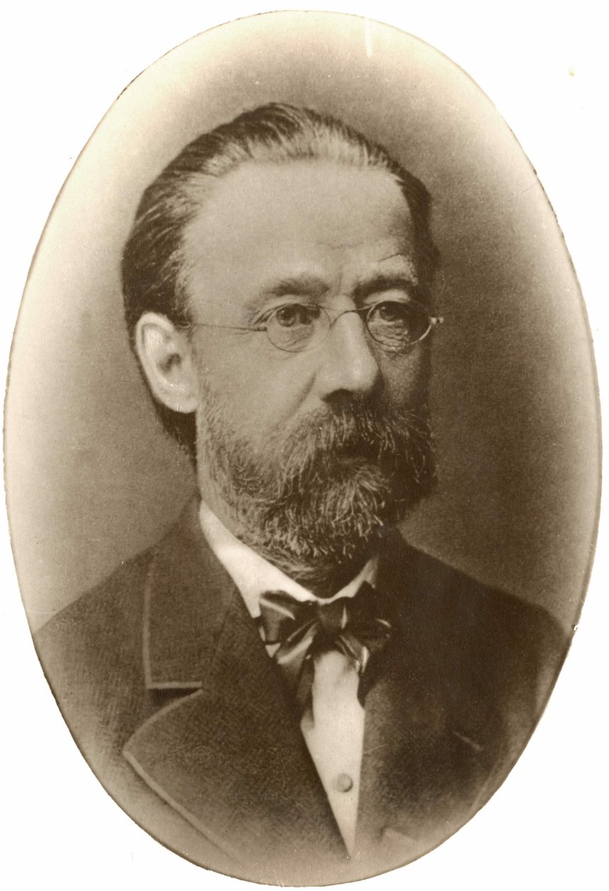 porträtt av Bedrich Smetana (1824-1884), tjeckisk kompositör och pianist. av Unknown artist