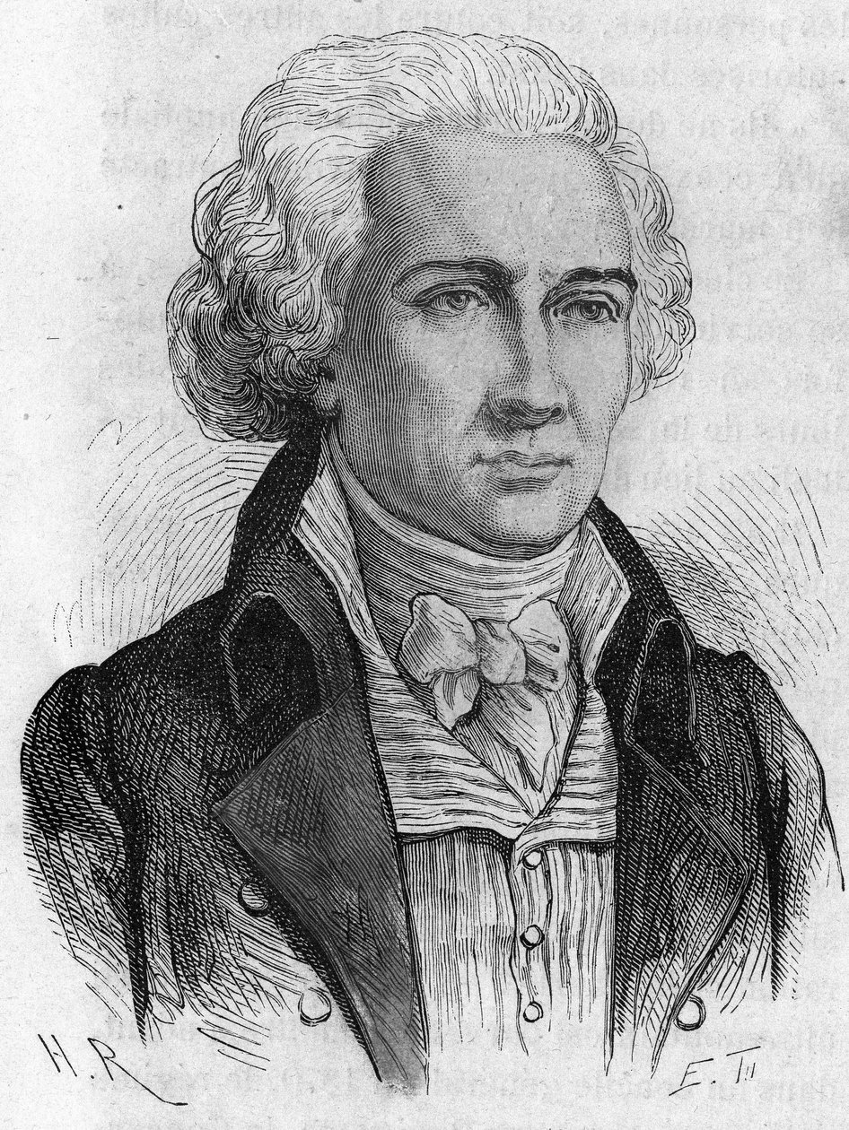 porträtt av Jean Etienne Marie Portalis. Fransk jurist och politiker (1746 till 1807). av Unknown artist