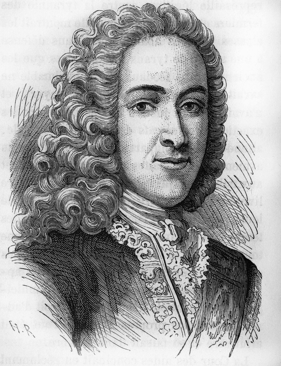porträtt av Jean Frédéric Phelypeaux, greve av Maurepas (1701-1781), fransk statsman. av Unknown artist