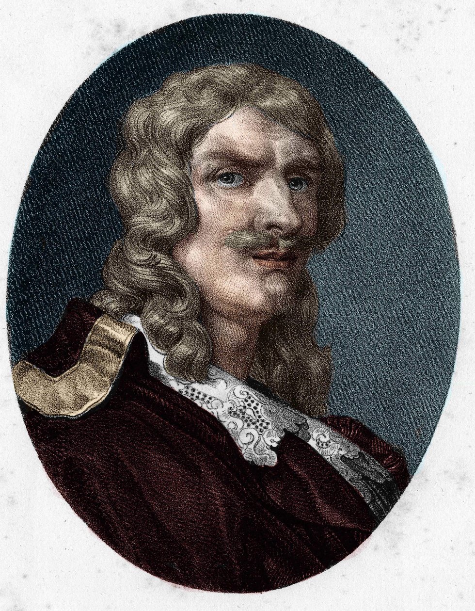 porträtt av Jean de Rotrou. Fransk dramatiker (1609 till 1650). av Unknown artist