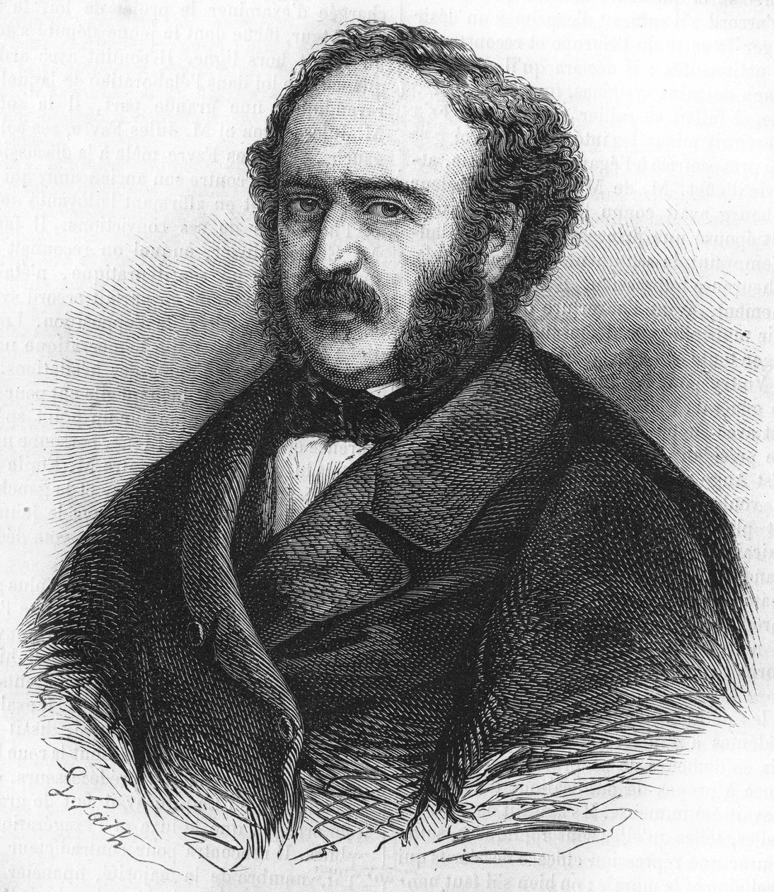 porträtt av Jules Simon (1814-1896), fransk politiker. av Unknown artist
