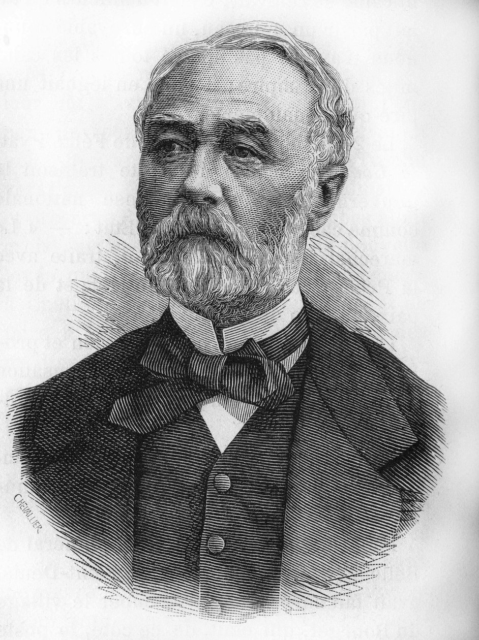 porträtt av Pierre Frédéric Dorian (1814-1873), fransk industriman och politiker. av Unknown artist