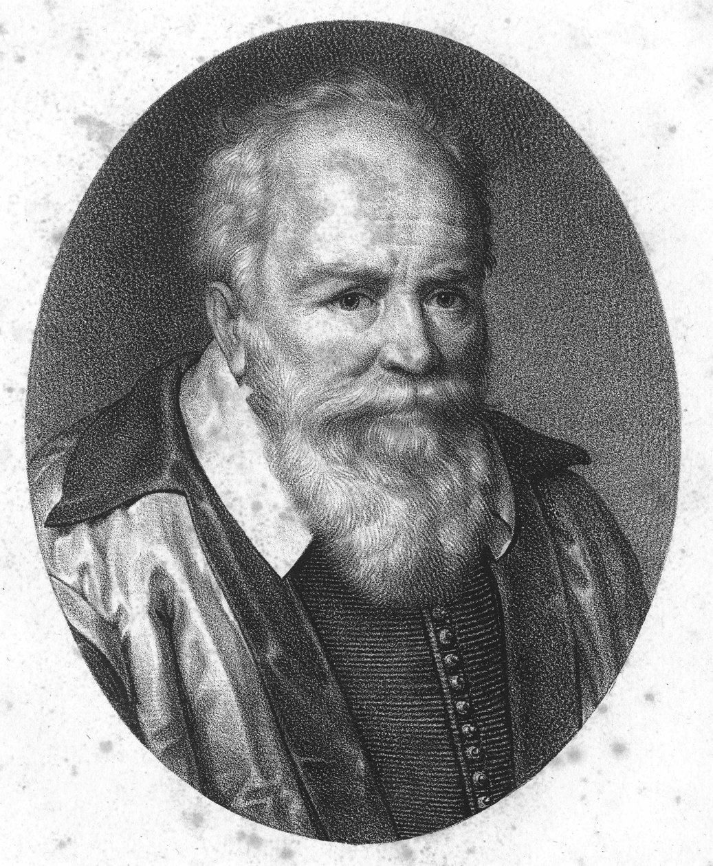 porträtt av Pierre Jeannin sade president Jeannin magistrat och fransk politiker (1540 till 1622). av Unknown artist