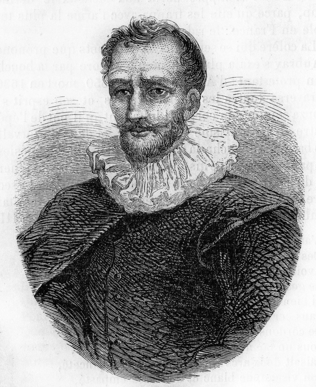 porträtt av Théodore Agrippa d