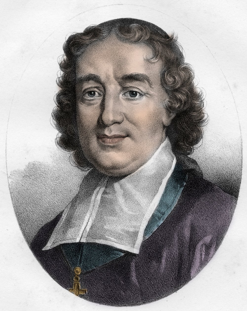 porträtt av Valentin Esprit Flechier av Unknown