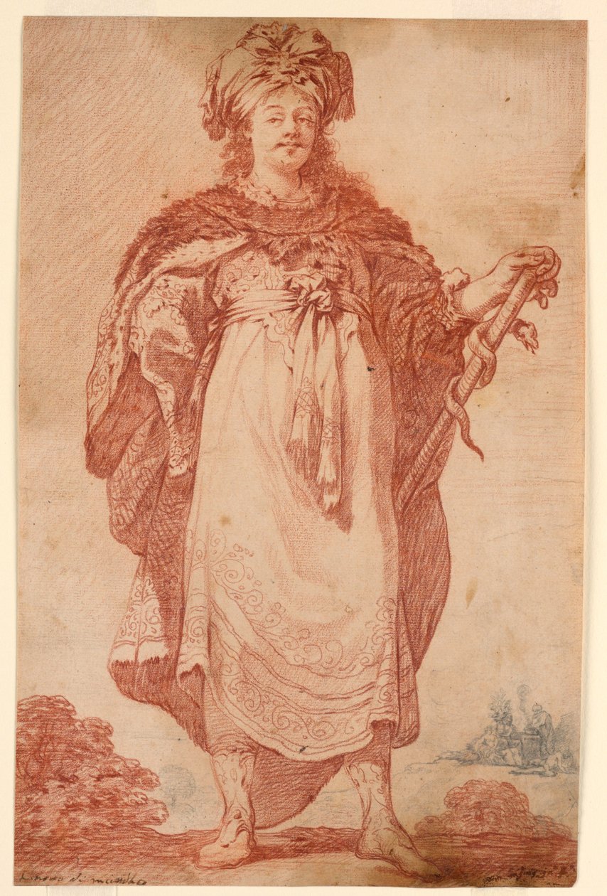 Teckning, Cleobolus, ca 1650 av Unknown artistUnknown artist