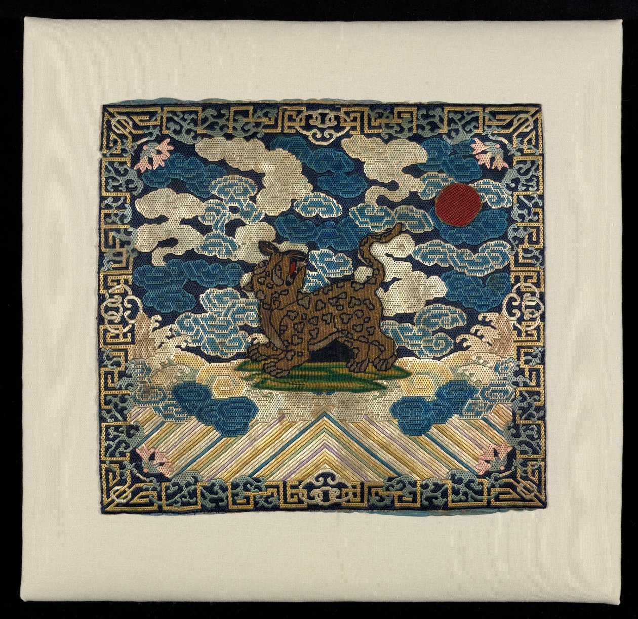 Militärt gradbeteckningsemblem med leopard (CBL C 3315) av Unknown artistUnknown artist