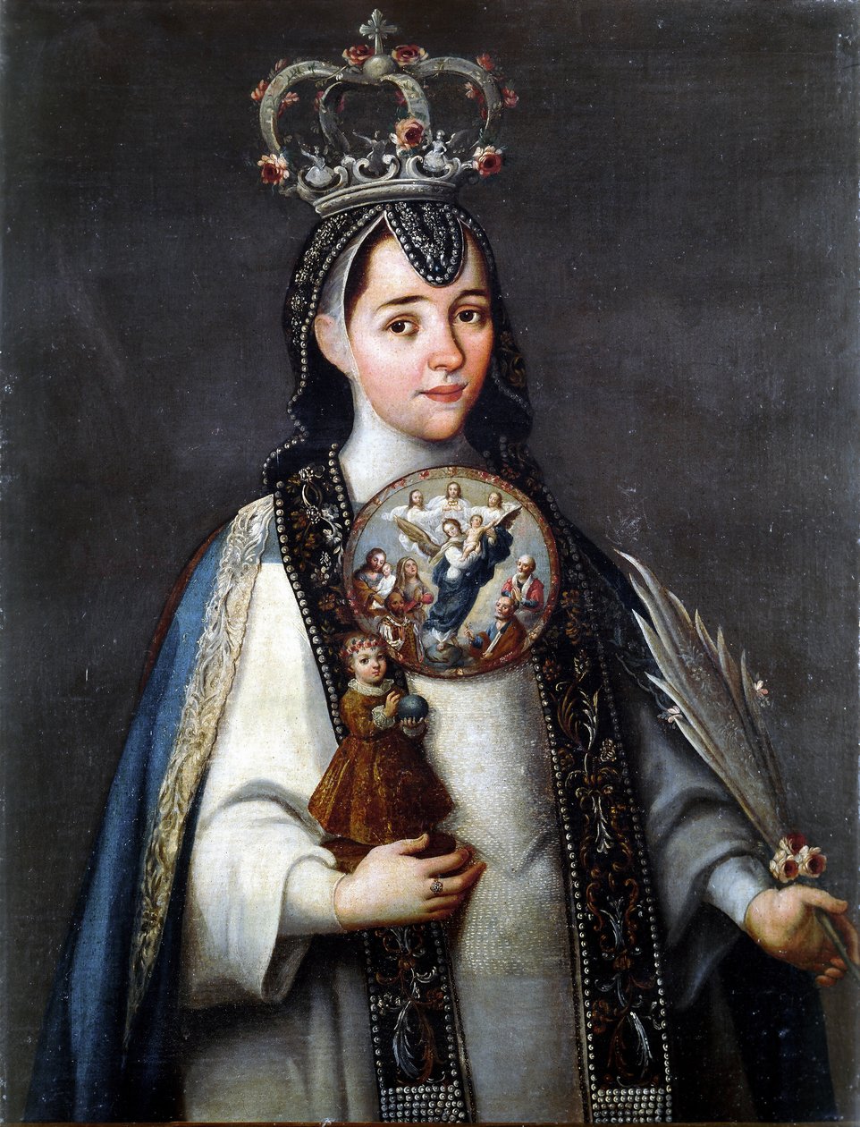 Spanska: Monja concepcionista nunna konceptionsnunna av Unknown artistUnknown artist