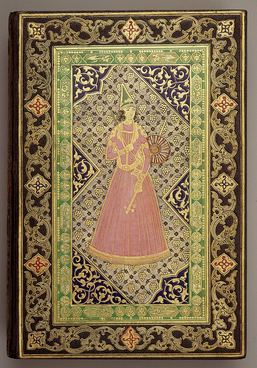 En perser. Omslag till boken "" Journey to Persia "" av prins Alexis Soltykoff av Unknown artist