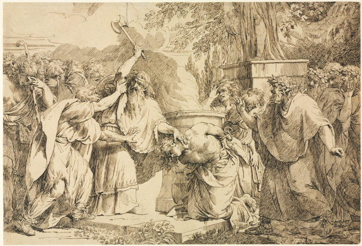 Ett offer avbrutet av Unknown artist