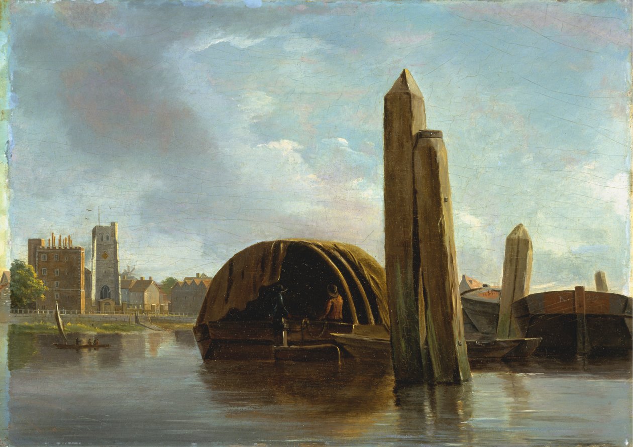 Utsikt över Lambeth av Unknown artist