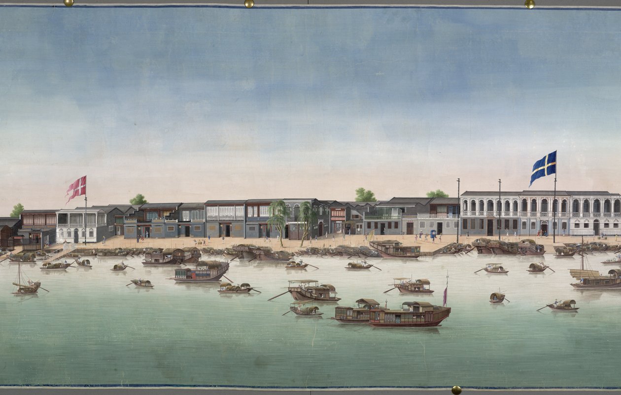 Utsikt över kantonen av Unknown artist