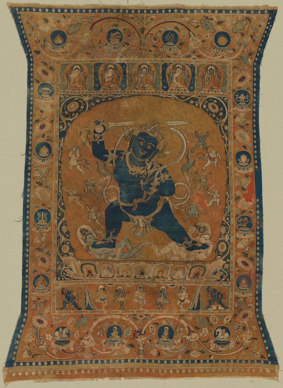 Achala, King of the Wrathful Ones (tidigare identifierad som Vighnantaka) av Unknown artist