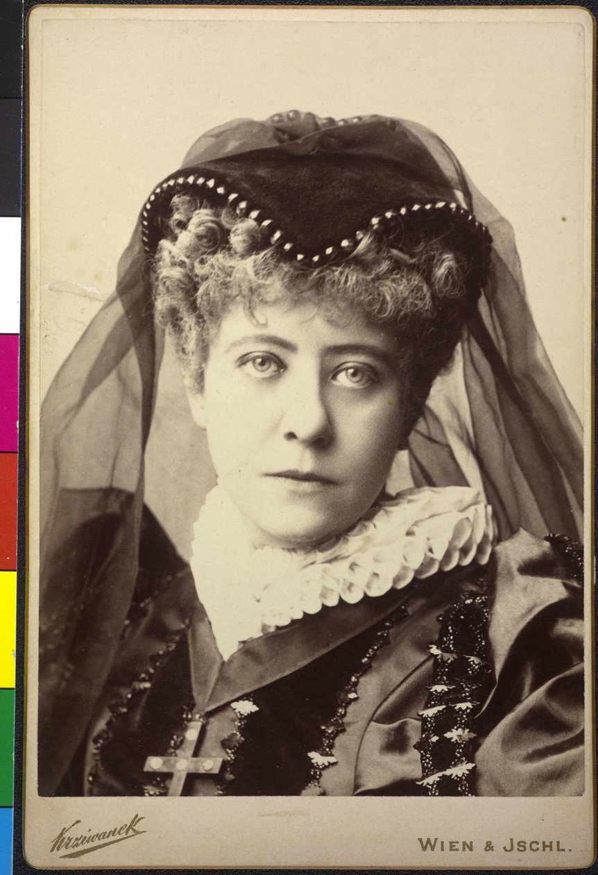Adele Sandrock som "Maria Stuart" av Unknown artist