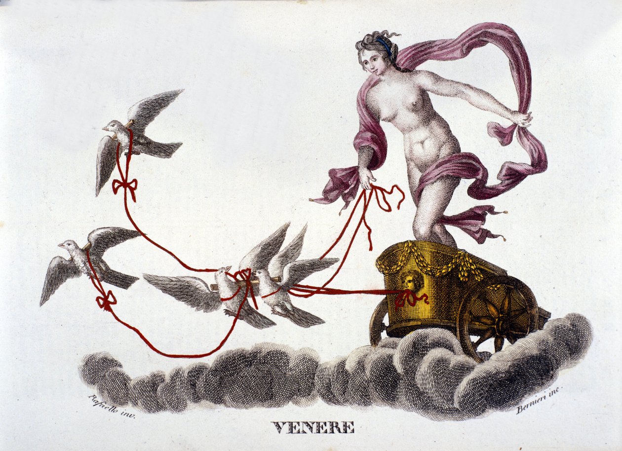 Efter en illustration av Raffaello Sanzio. Gravyr från 1800-talet. av Unknown artist