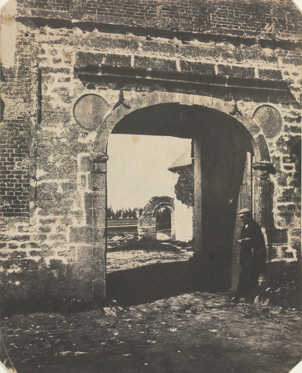 Arch i Farmyard, Swansea av Unknown artist