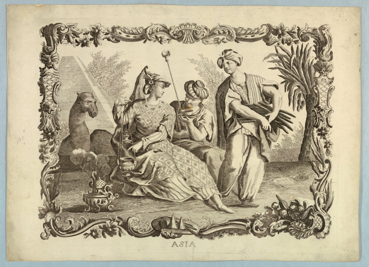 Asien av Unknown artist