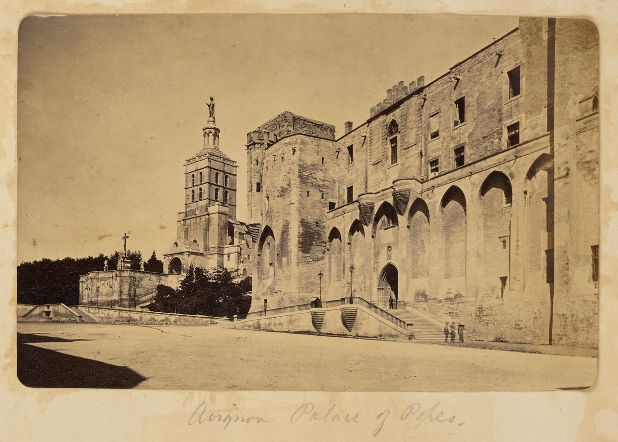 Avignon. Påvarnas palats av Unknown artist