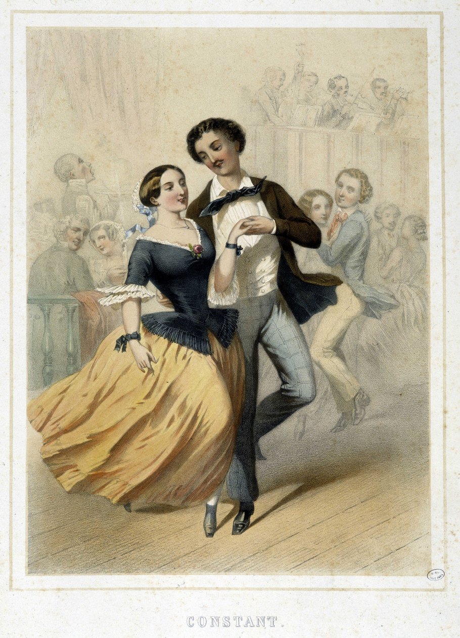 Boll: Konstant, ca. 1860 av Unknown artist