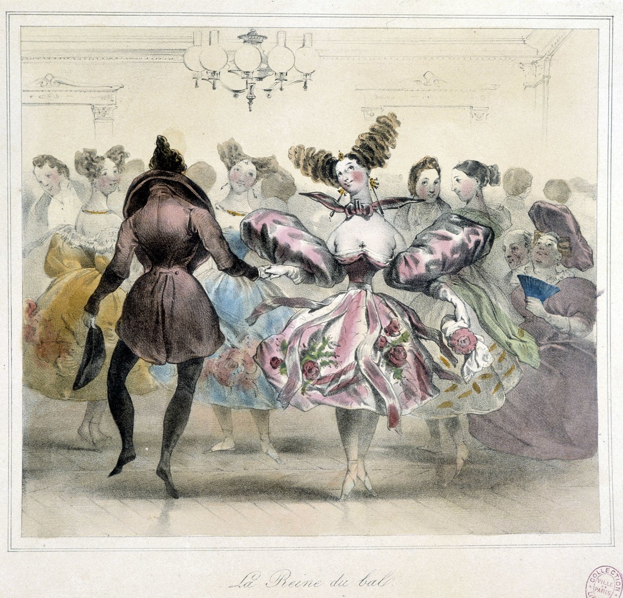 Boll: bollens drottning - 1800-talet av Unknown artist