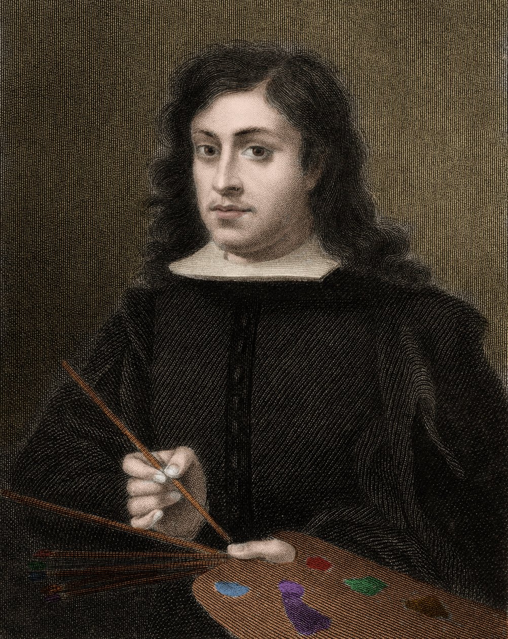 Bartolome Esteban Murillo c1618-1682 - gravyr - 1800-talet av Unknown artist
