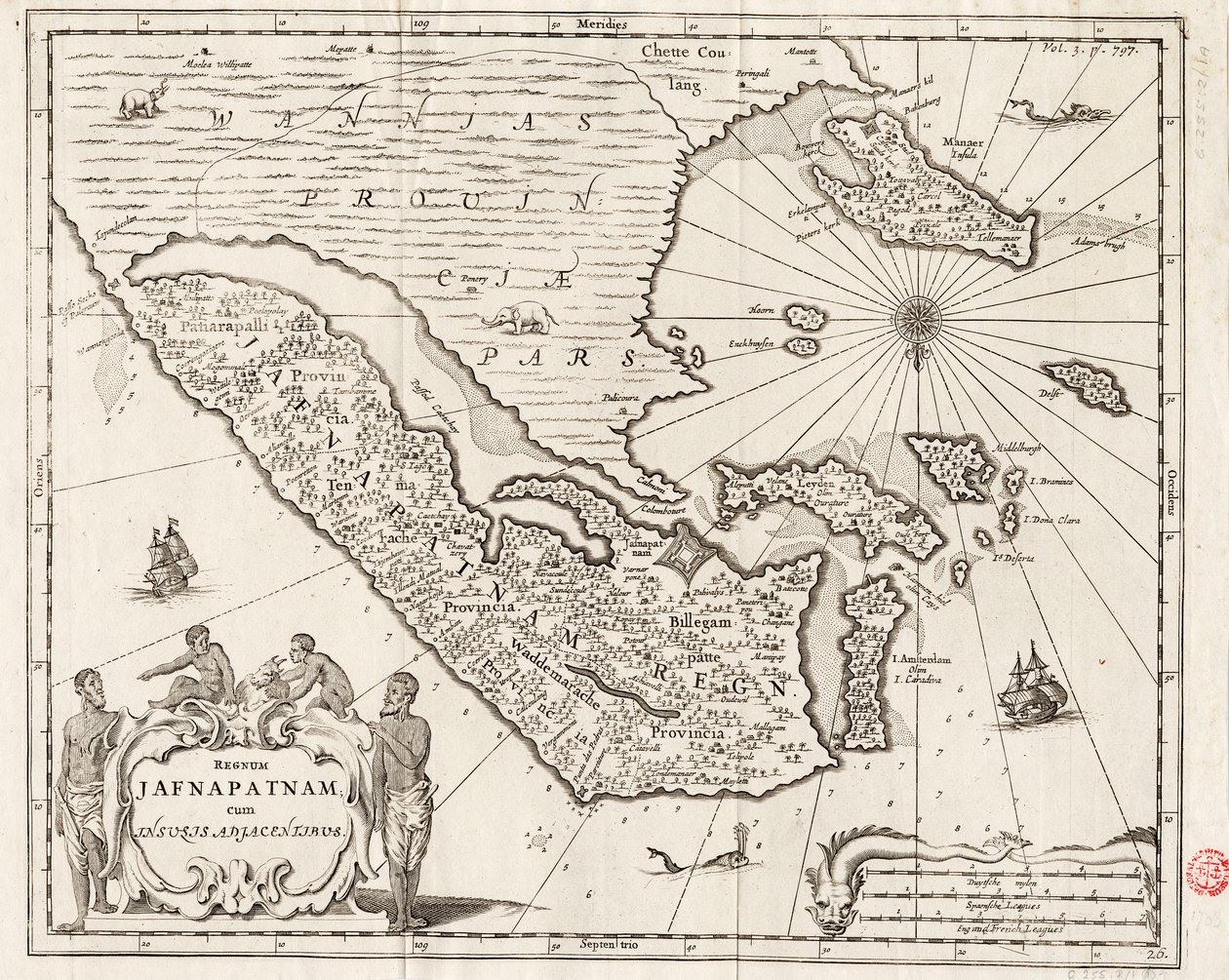 Bengaliska viken, ca 1660 (gravyr) av Unknown artist