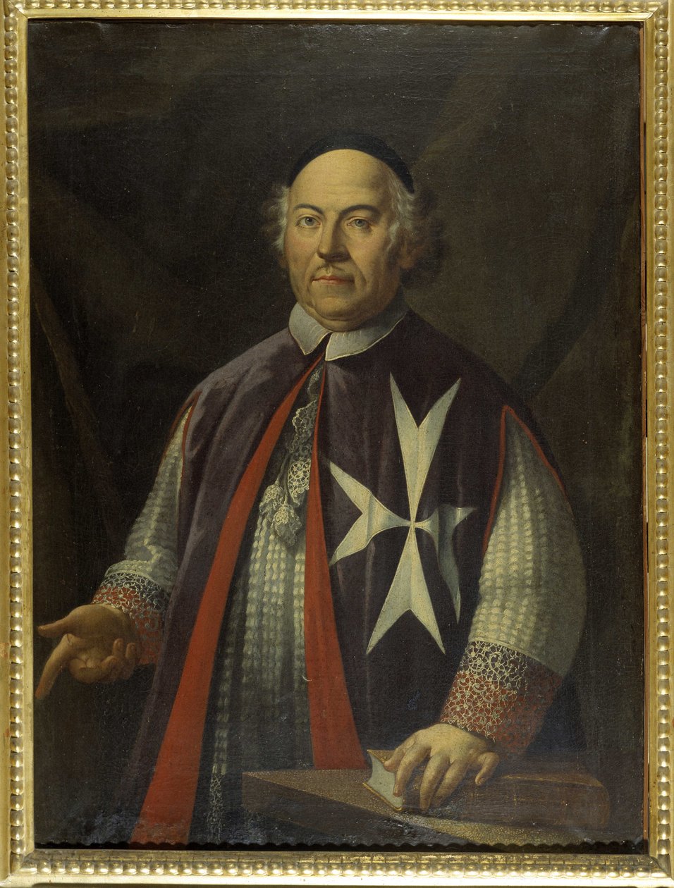 Biskop Giacomo Cannaves (1713-1722), maltesisk konst av Unknown artist