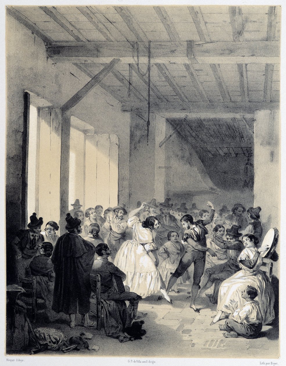 Bohemian Ball, "" Konstnärligt och monumentalt Spanien med berömda platser och monument i Spanien"" av Don Genaro Perez de Villa av Unknown artist