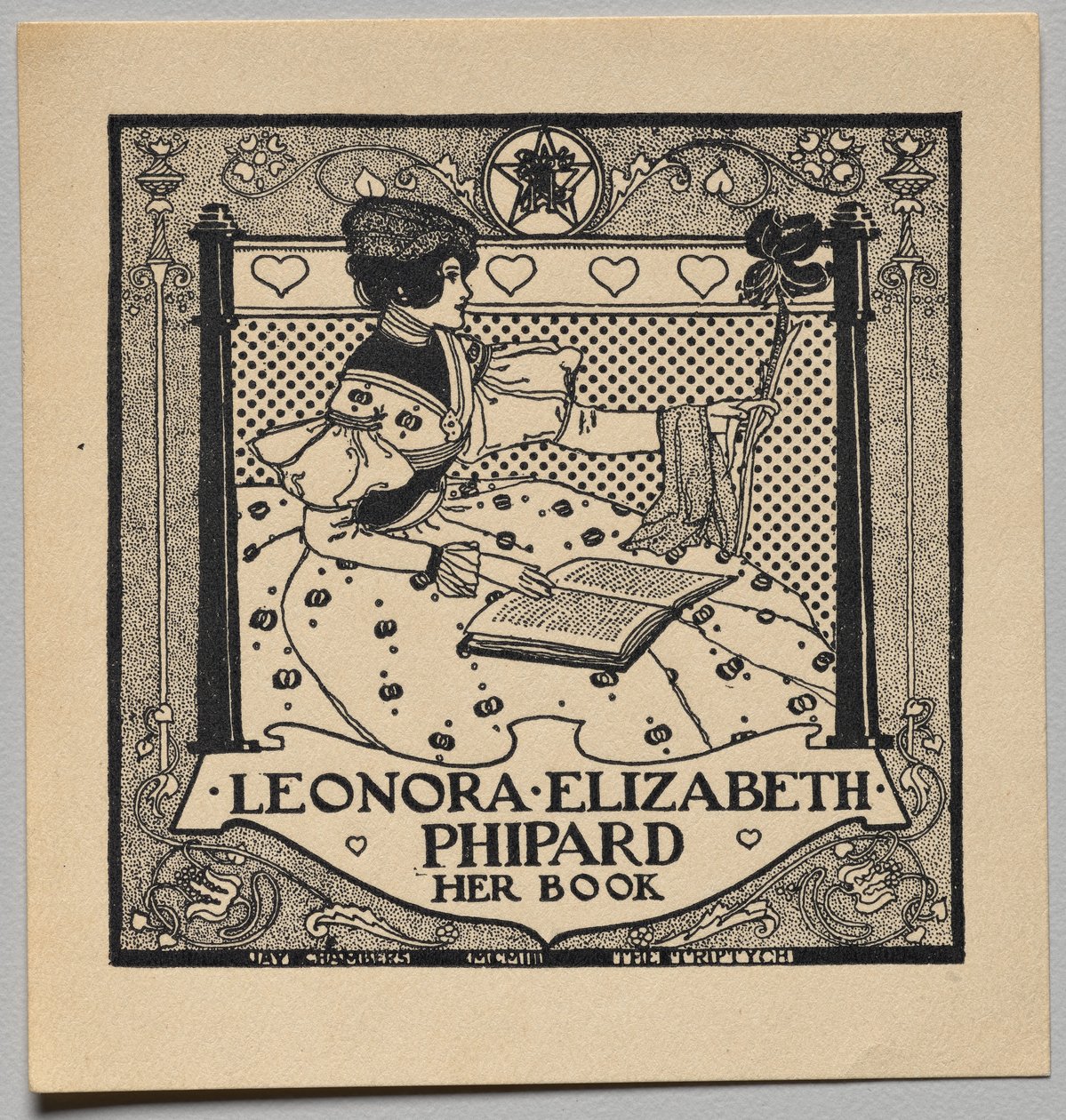Bokmärke: Leonora Elizabeth Phipard av Unknown artist
