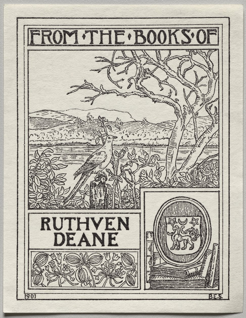 Bokskylt: Ruthven Deane av Unknown artist