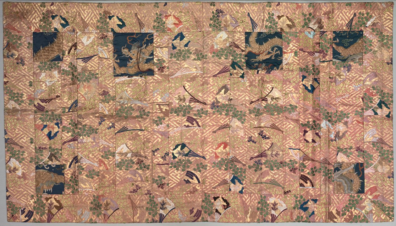 Buddhistisk prästdräkt (Kesa) av Unknown artist
