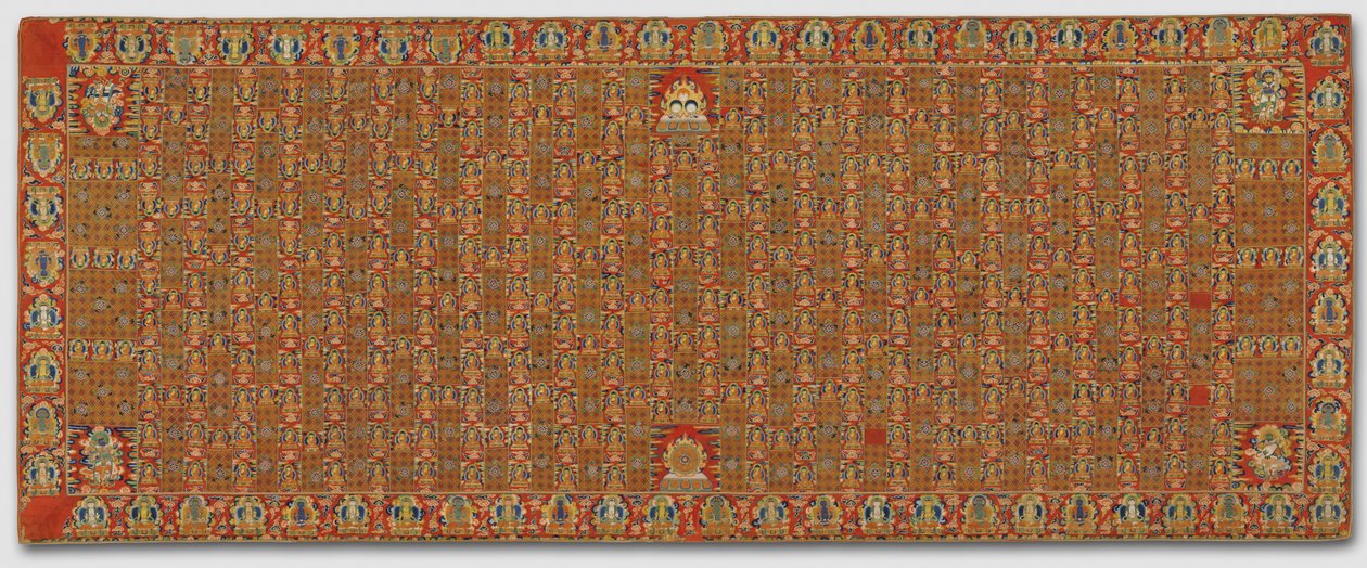 Buddhistisk prästs ceremoniella dräkt av Unknown artist