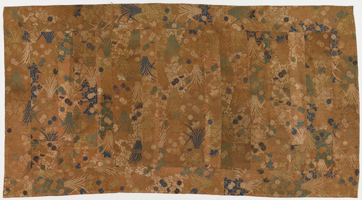 Buddhistisk munkmantel, omformad från karaori Noh-rock av Unknown artist