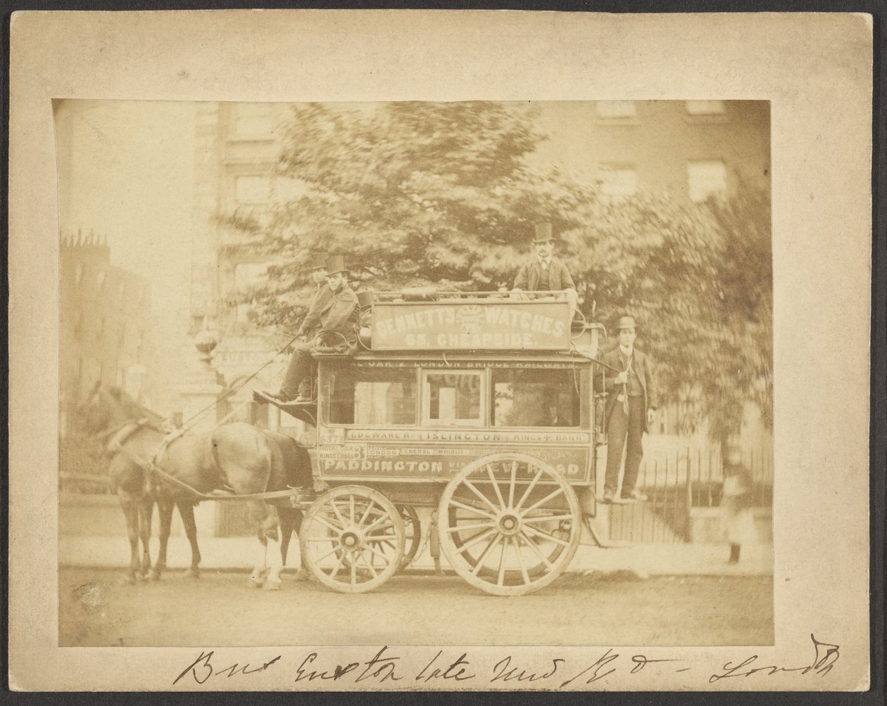 [Buss, Euston Road, London] av Unknown artist