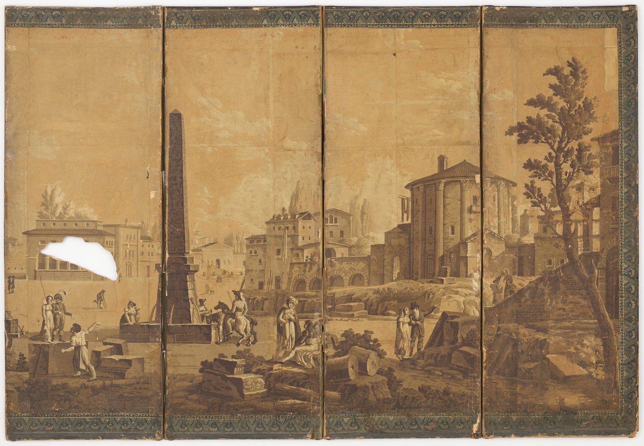 romersk landsbygd av Unknown artist