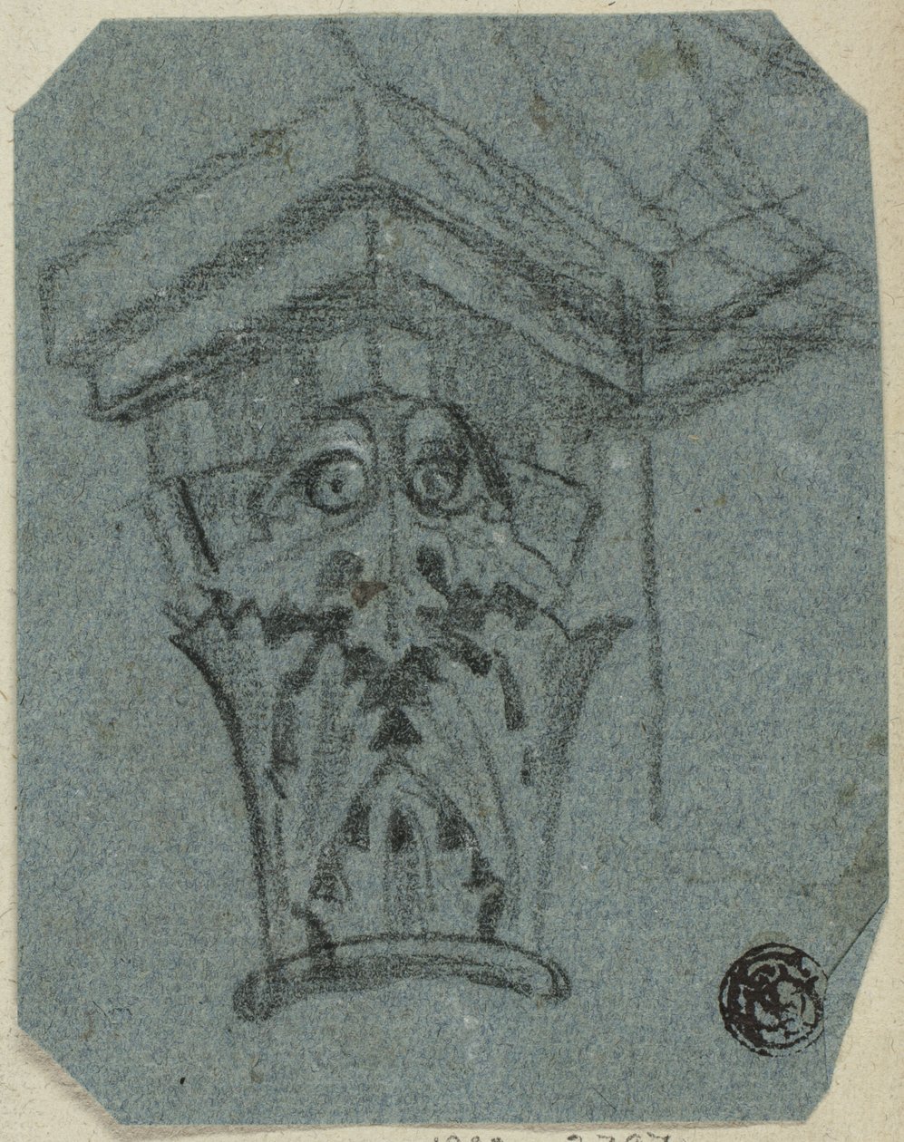 Kolumnens huvudstad av Unknown artist