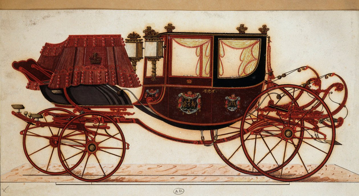 Vagn - gravyr av Unknown artist