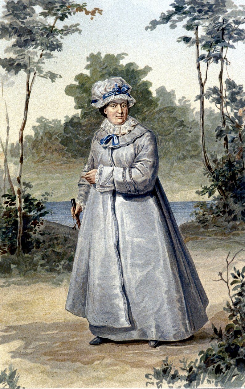 Katarina II av Ryssland - i "" Kejsaren Alexander 1:a"" av Schilder av Unknown artist