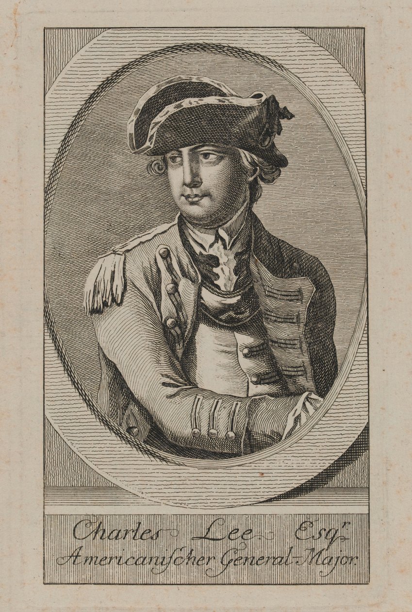 "Charles Lee Esqr. amerikansk general-major