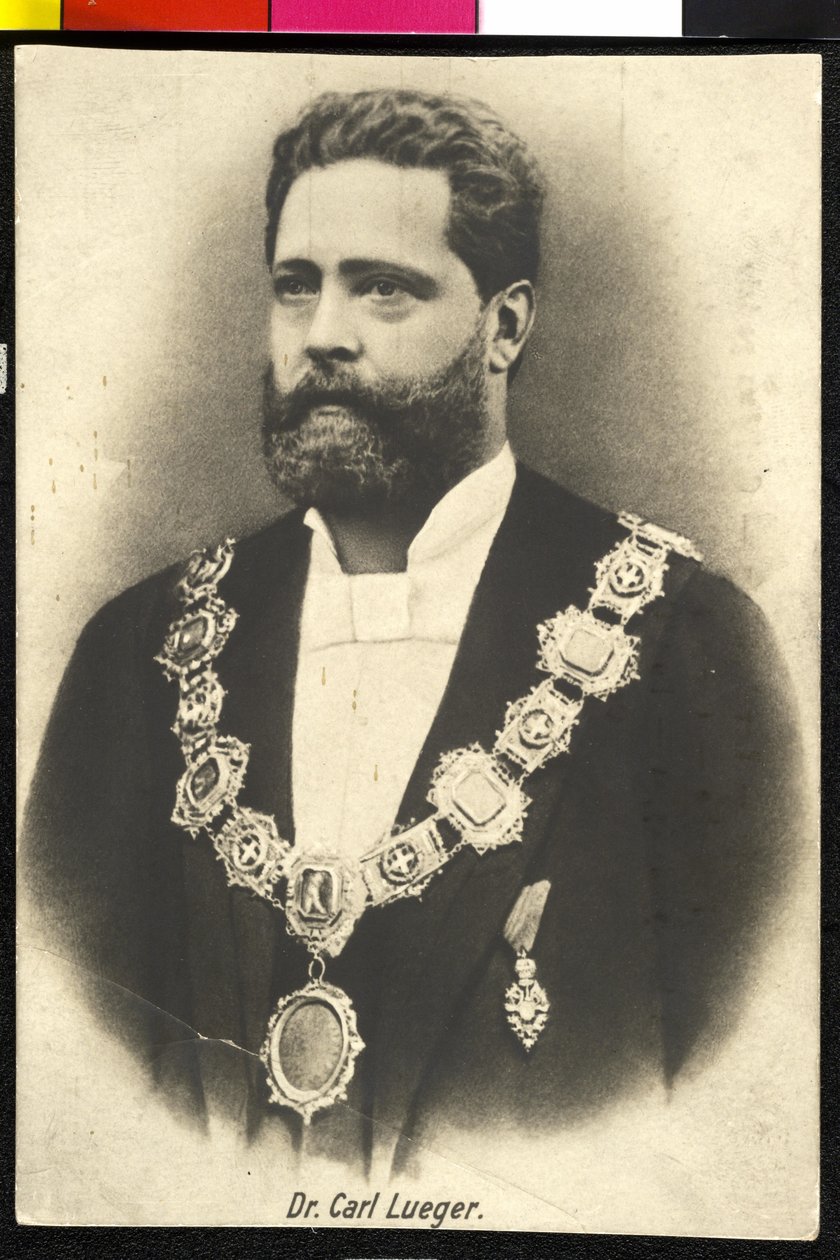 Charles Lueger av Unknown artist