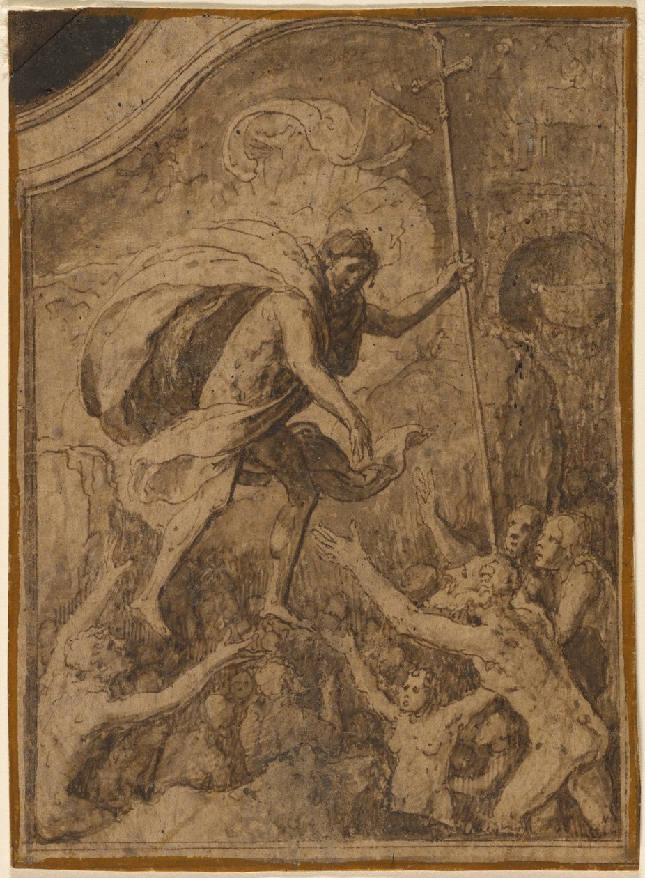 Kristus i Limbo av Unknown artist