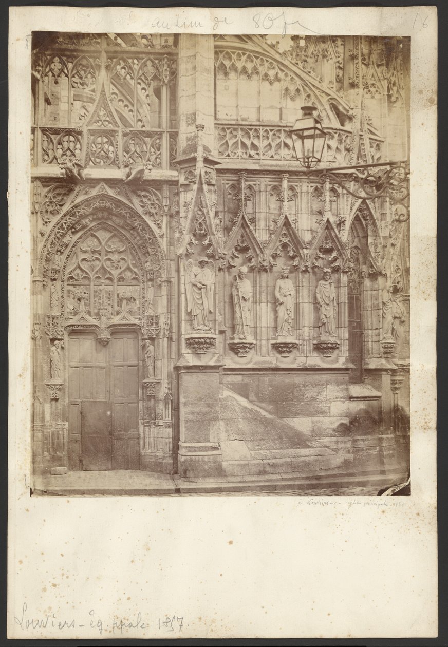 [Kyrkan Notre-Dame de Louviers] av Unknown artist