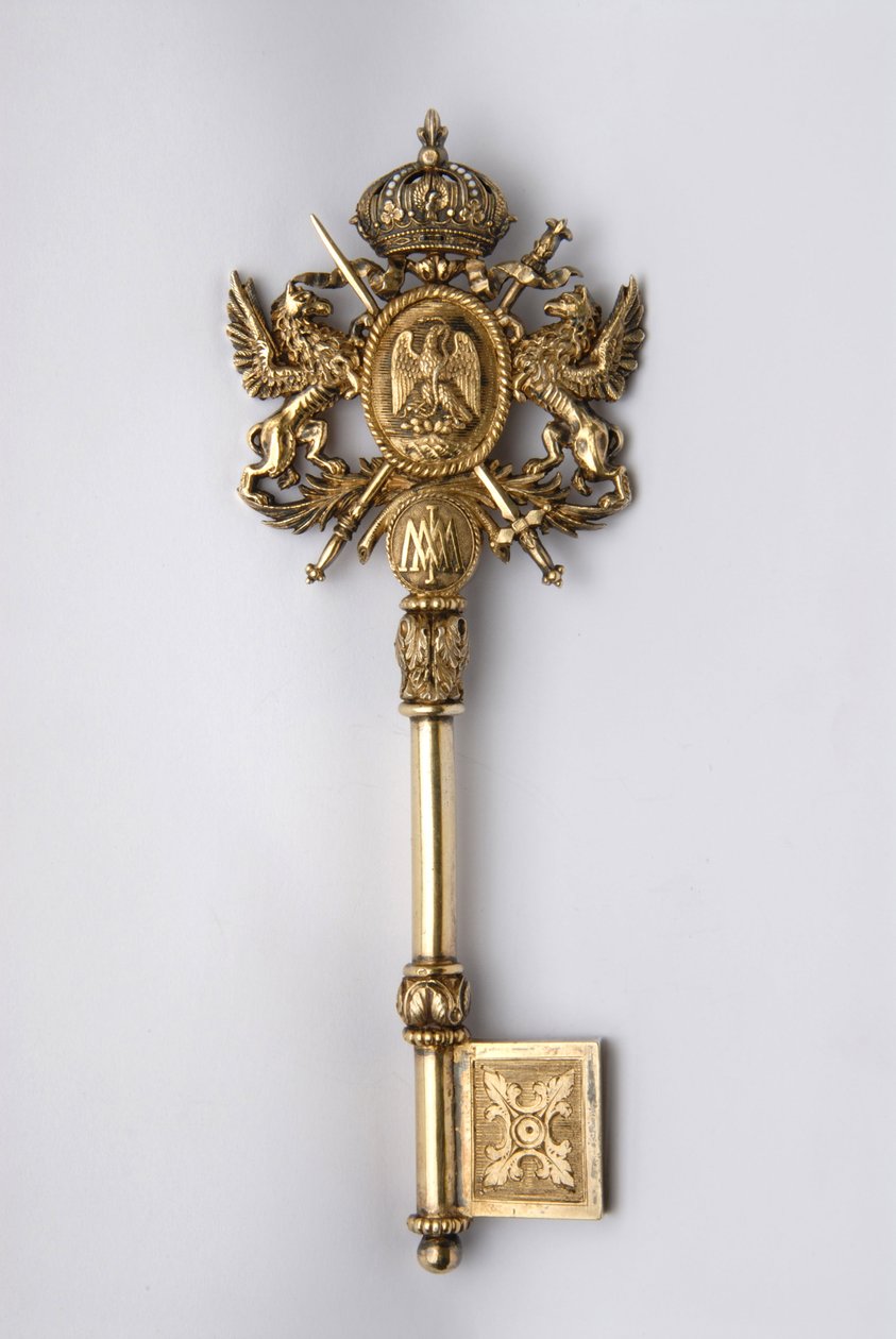 Cle av Chambellan, Mexiko. Period av kung Maximilian I (1832-1867). av Unknown artist