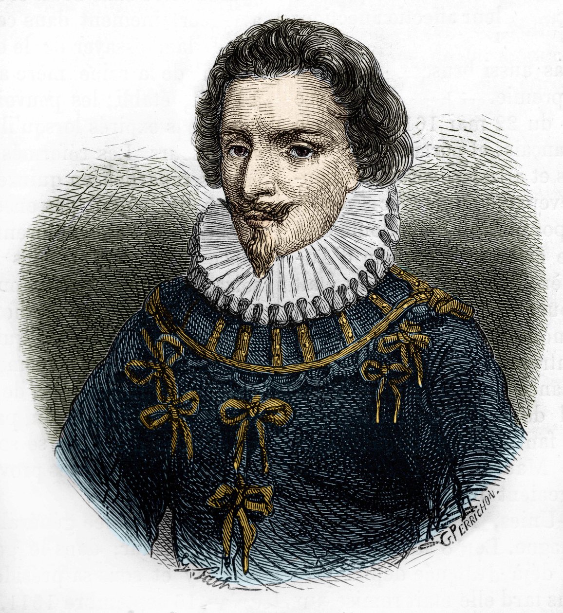 Concino Concini (1575-1617), marskalk av ankare, äventyrare och italiensk politiker. av Unknown artist