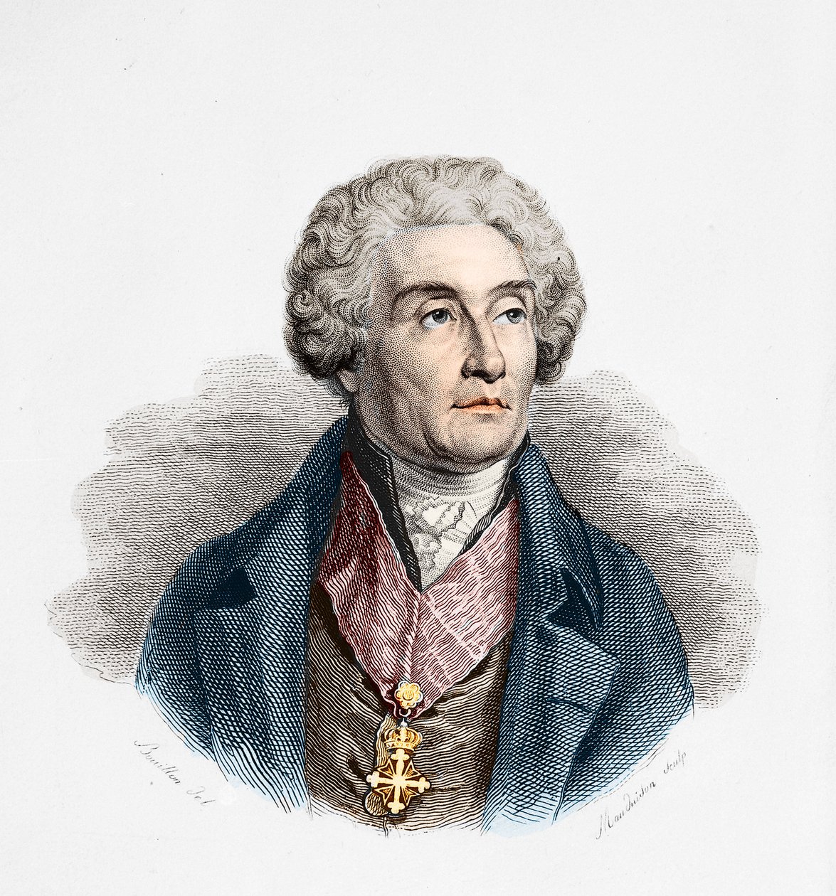 Greve Joseph de Maistre (1753-1821), fransk politiker, författare och filosof. av Unknown artist